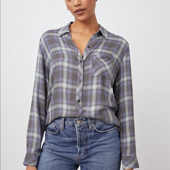 Soft Flannel Button-Up - Picture 6 of 6